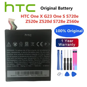  100% Новый Аккумулятор 1800 мАч BJ83100 Для HTC One X G23 One S S720e Z520e Z520d S728e Z560e для мобильного телефона + номер для отслеживания