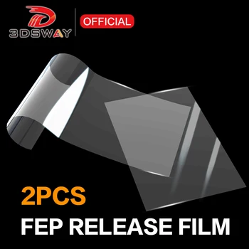  3DSWAY 2 шт. FEP Разделительная Пленка УФ-Смола Светоотверждаемые Детали 3D-принтера 0,15 мм для Anycubic Elegoo Phrozen Nova Creality LCD DLP SLA