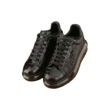  BATMO/новое поступление 2023, модная мужская повседневная обувь из крокодиловой кожи, кроссовки из натуральной кожи PDD218
