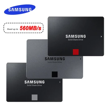 SAMSUNG SSD 500GB 870 EVO QVO 250G Внутренний твердотельный диск 1T 2T 4T HDD Жесткий диск 860 PRO SATA 3 2,5 для Ноутбука Жесткий диск Компьютера