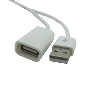  Новый 1 м USB 2.0 для мужчин и женщин, кабель-удлинитель для зарядки и синхронизации данных M/F, мышь, клавиатура для мобильного планшета, кабель для настольного компьютера