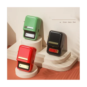 Производитель этикеток со штрих-кодом B21, Беспроводной термопринтер для офиса, коммерческий карманный мини-принтер Bluetooth с этикеткой, красный